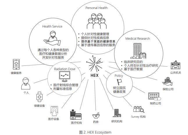 hex采用多维区块链技术的健康信息管理服务平台