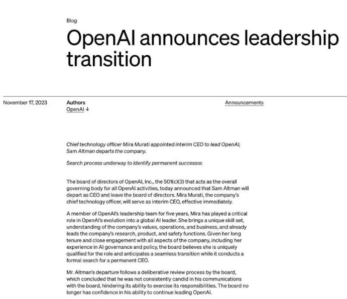 新火种AI | 奥特曼重回OpenAI：既是成功，也是失败插图2