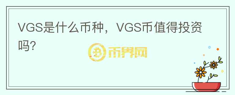 VGS是什么币种，VGS币值得投资吗？图标