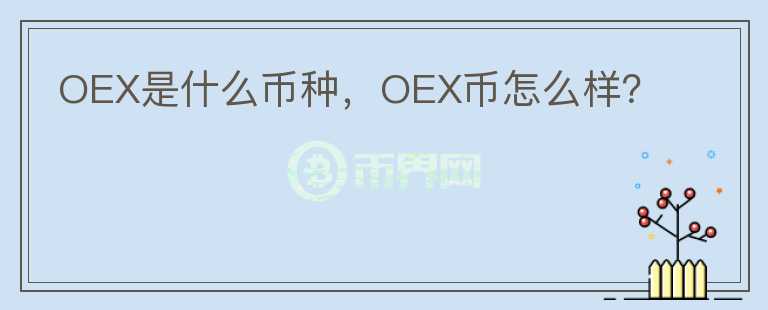 OEX是什么币种，OEX币怎么样？图标