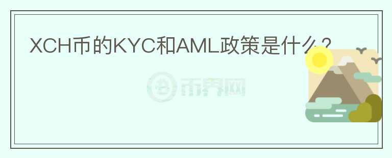 XCH币的KYC和AML政策是什么？图标