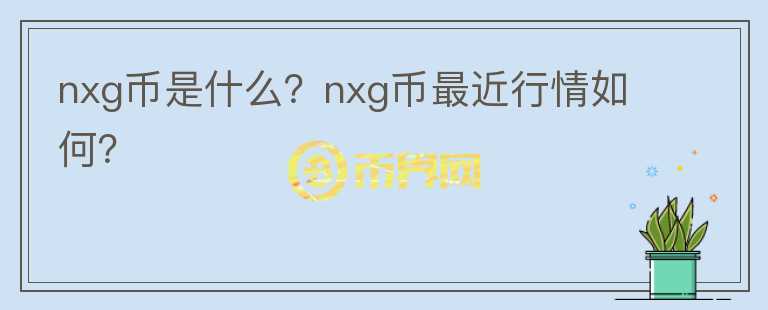 nxg币是什么？nxg币最近行情如何？图标