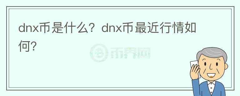 dnx币是什么？dnx币最近行情如何？图标