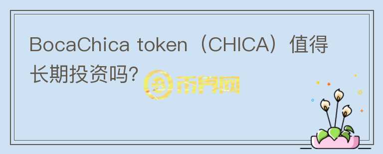 BocaChica token（CHICA）值得长期投资吗？图标