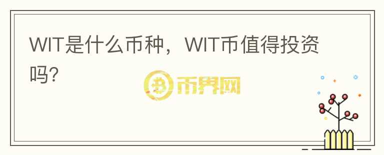 WIT是什么币种，WIT币值得投资吗？图标