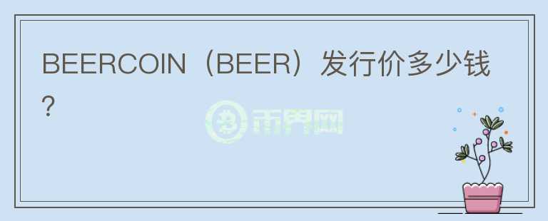 BEERCOIN（BEER）发行价多少钱？图标