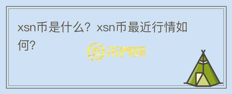 xsn币是什么？xsn币最近行情如何？图标