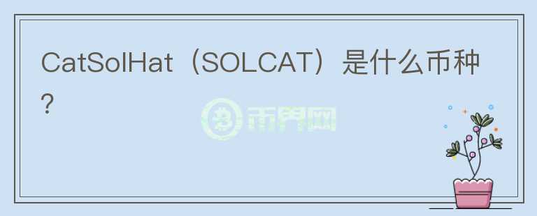 CatSolHat（SOLCAT）是什么币种？图标