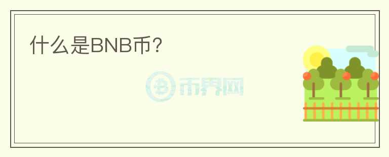 什么是BNB币？图标