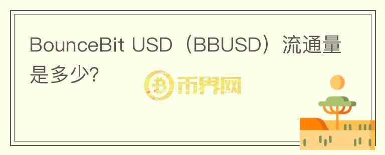 BounceBit USD（BBUSD）流通量是多少？图标